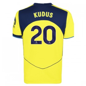 Virallinen pelipaita Tottenham Hotspur Kudus 20 Kolmas 2025-26 Lyhythihainen - Miesten
